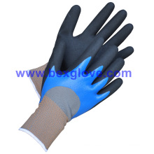 Nitrile Double Coated Working Glove